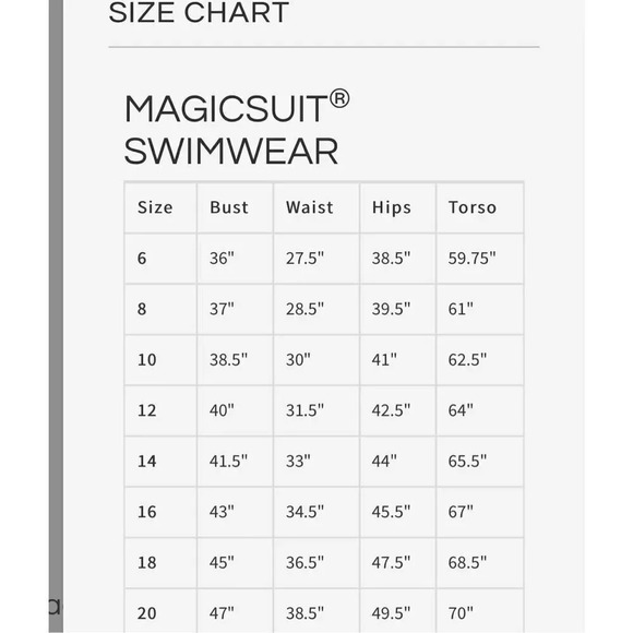 Magicsuit Hot Spot Louise size 8 new with tags swimsuit one piece beachwear - Picture 9 of 10
